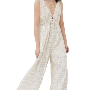 Urban Outfitters Breezy Wide-Leg Jumpsuit